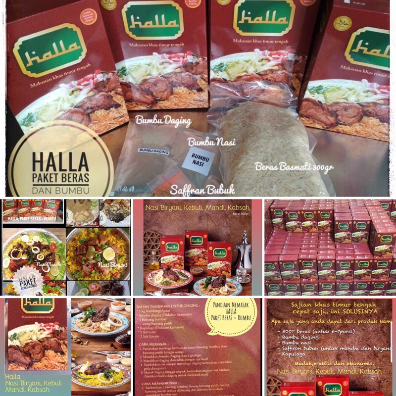 

HALLA (KEBULI,BIRYANI,MANDHI,KABSAH
