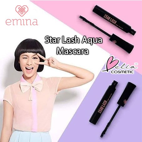 ❤ BELIA ❤ Emina Star Lash Aqua Mascara 5g | eye maskara bulu mata