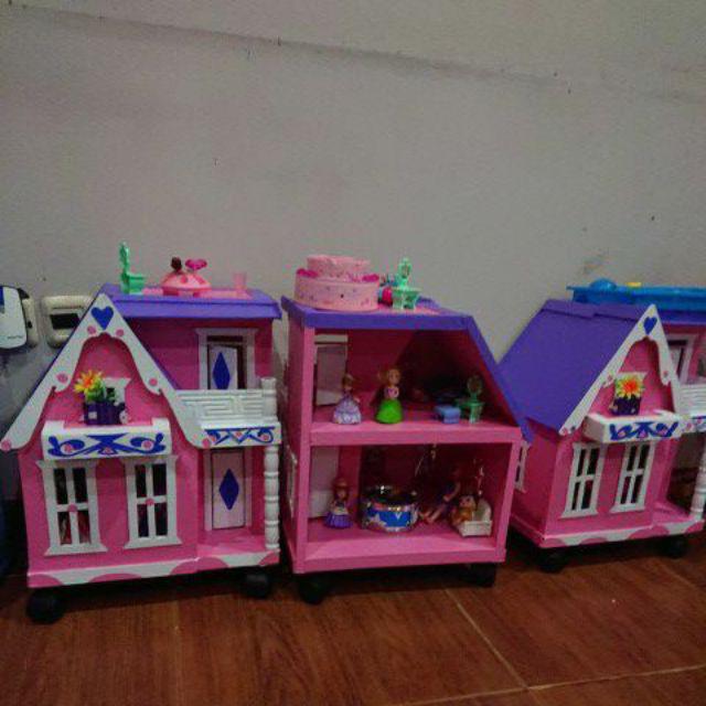  Rumah  Boneka Barbie  ukuran kecil Shopee Indonesia