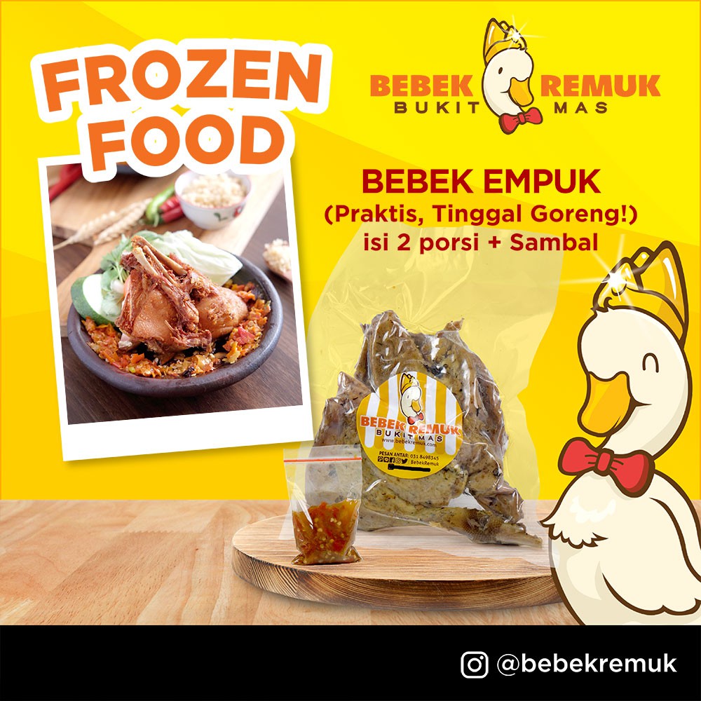 

BEBEK EMPUK DADA dan PAHA FROZEN (2POTONG)