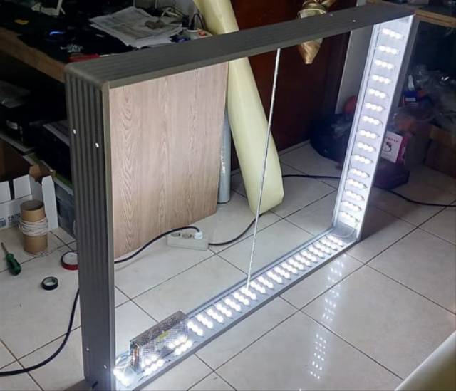 Lampu LED Strip Modul Samsung 6618 Saso 5054 Lensa 6516 12V 1.5w IP68 Reklame Facia Huruf Strip 3 Mata Putih Kuning 6617 5054