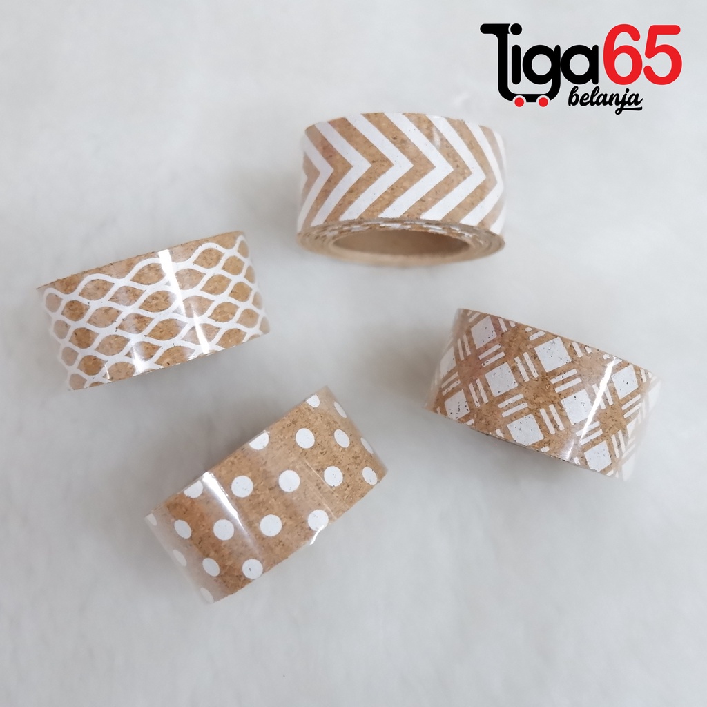 365 Masking Tape #40614 Type HC pattern Lem / Lakban / Washi Tape / Masking Tape  Aesthetic