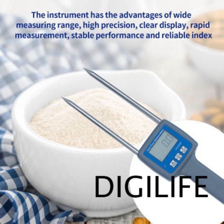 

Ready Stock TK100GF Flour Moisture Meter Tepung TK-100GF Powder Wheat MC Tester