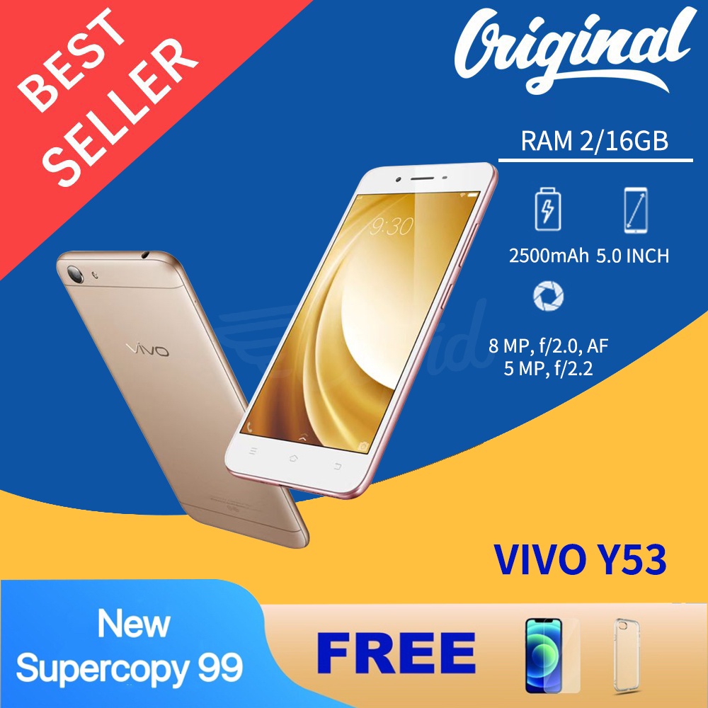 CUPID Vivo Y53 2+16GB Garansi Toko 1 Tahun