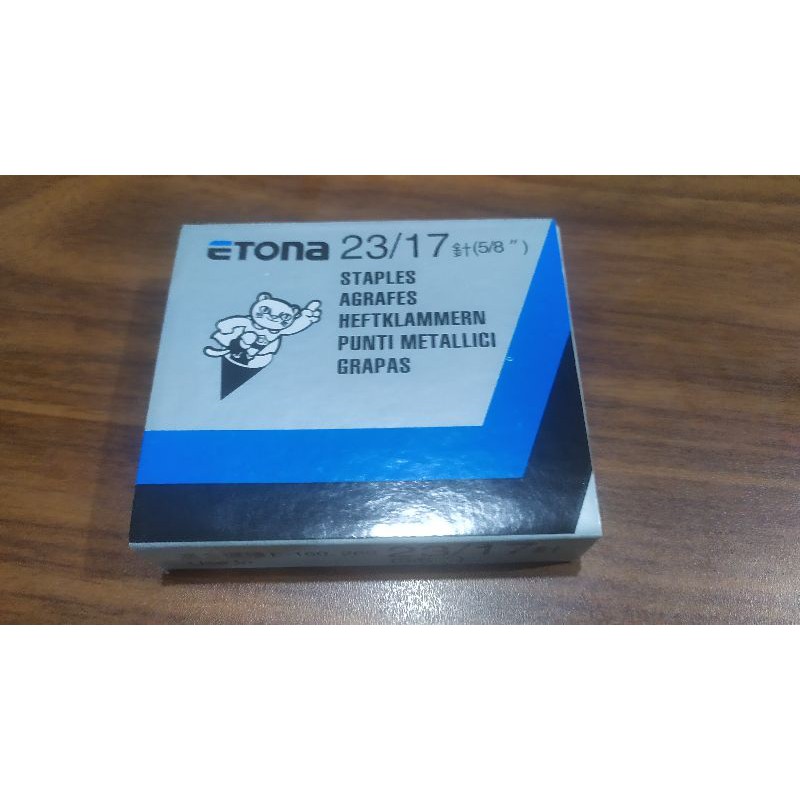 

Isi Staples ETONA 23/17 (harga satuan)