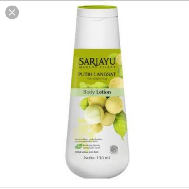 Sariayu Body Lotion Putih Langsat