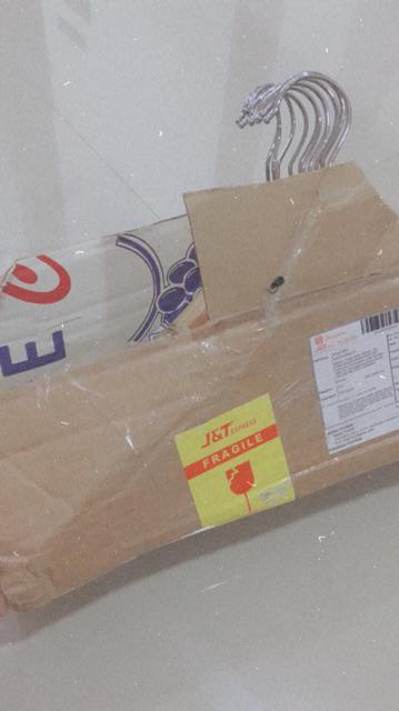 Original Ikea Hopa Gantungan Pakaian Set Isi 5, Kayu Eucalyptus Solid