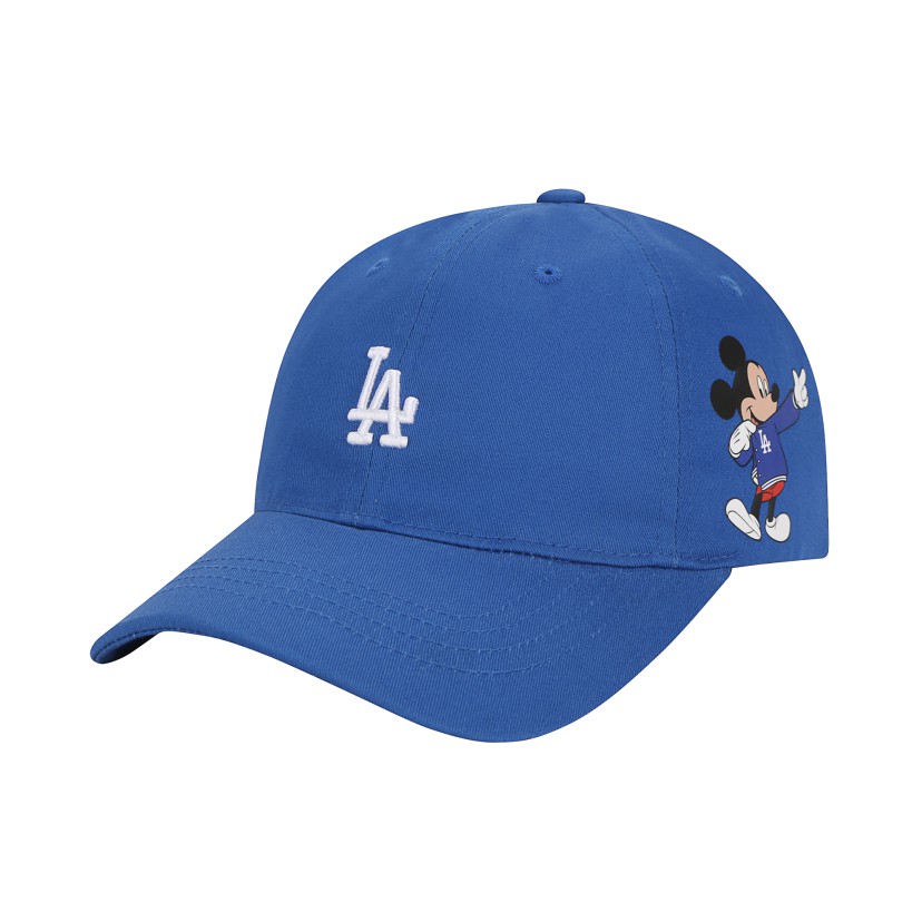 TOPI IMPORT LA DODGERS MICKEY MLB SPORT KOREA DEWASA BIRU