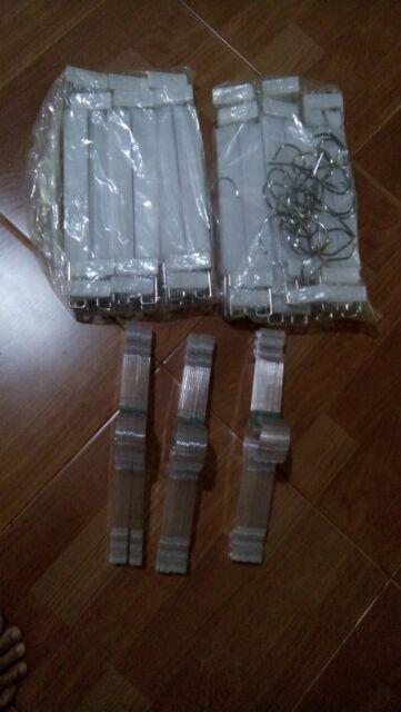 Hanger Jepit Besi Putih Natural