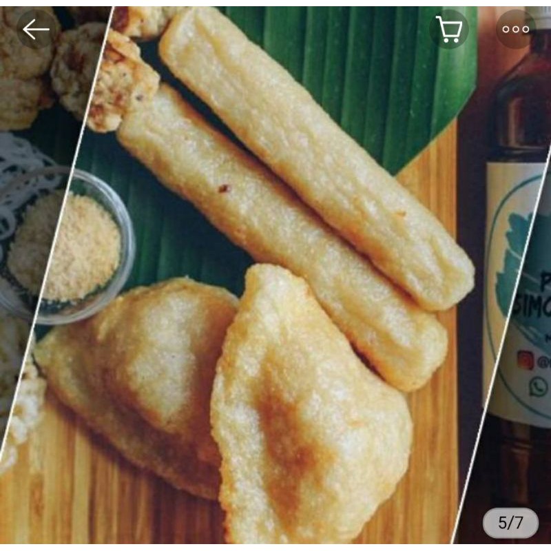 

pempek asli tenggiri - lenjer 1 pak isi 6