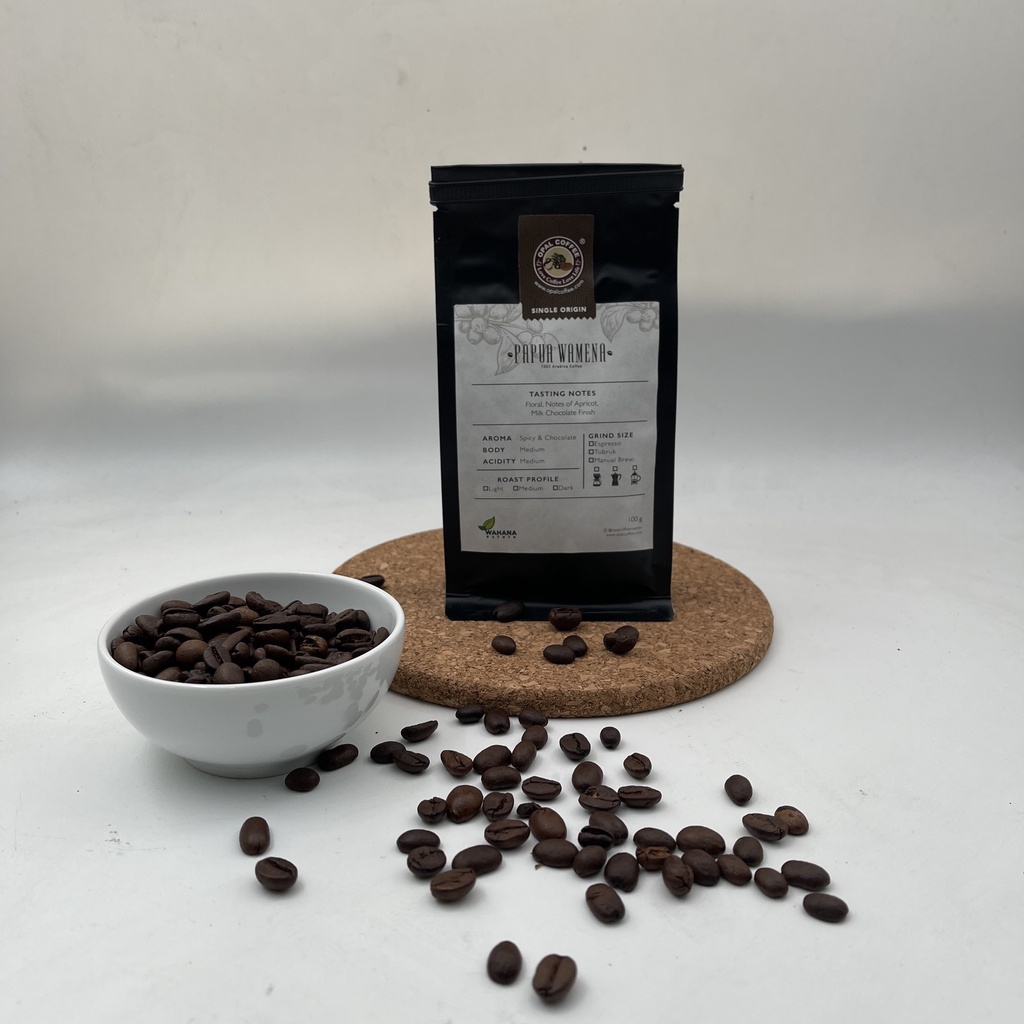 

Opal Coffee - Papua Wamena Roasted Beans 100g