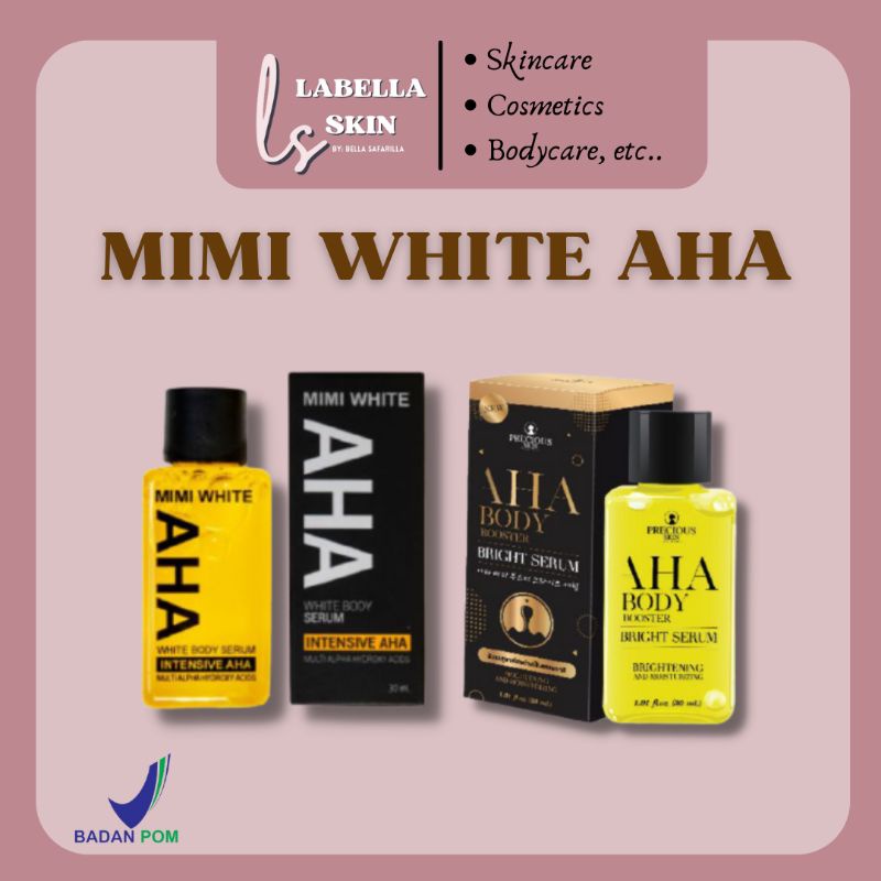 [READY] [ORI BPOM] MIMI WHITE AHA BODY SERUM