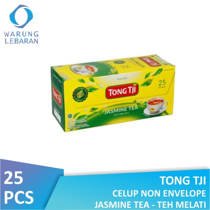 

Tong Tji Celup Non Envelope Jasmine Tea - Teh Melati (Isi 25 Pcs)