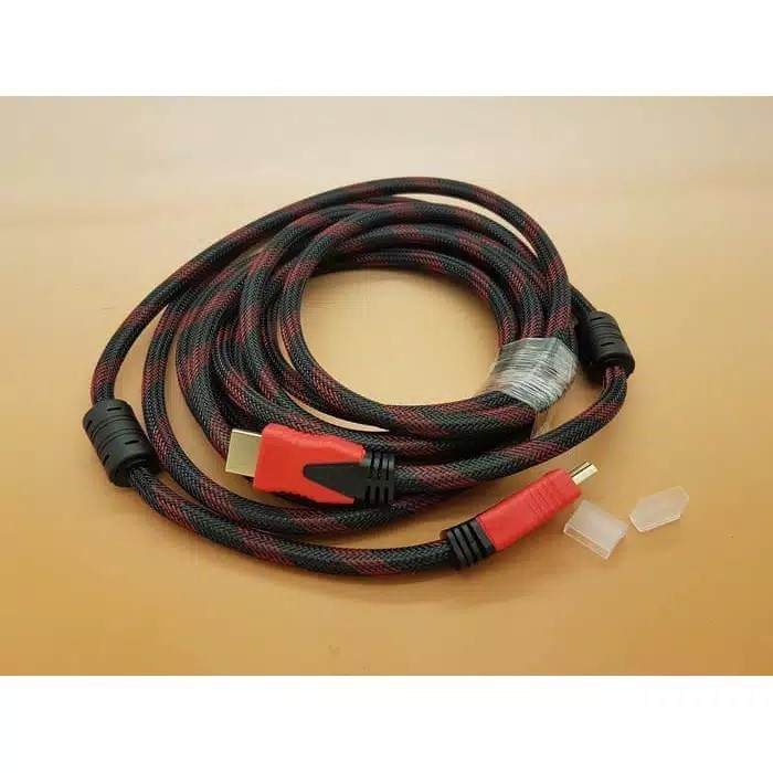 KABEL HDMI 5M SERAT JARING HDMI TO HDMI