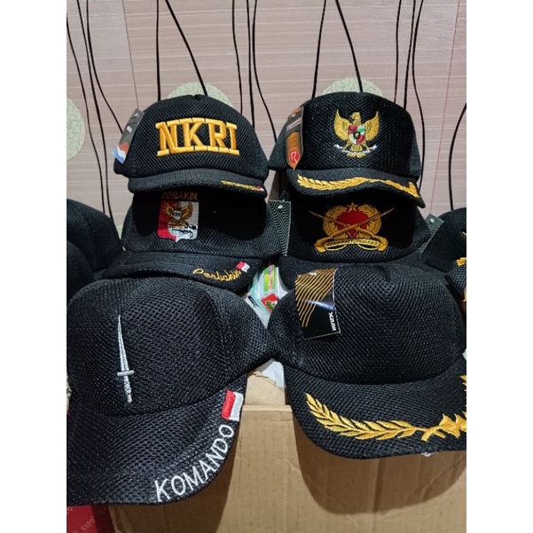 TOPI NKRI BORDIR/TOPI PADIPAS/TOPI DEWASA/MACAM MACAM TOPI MURAH