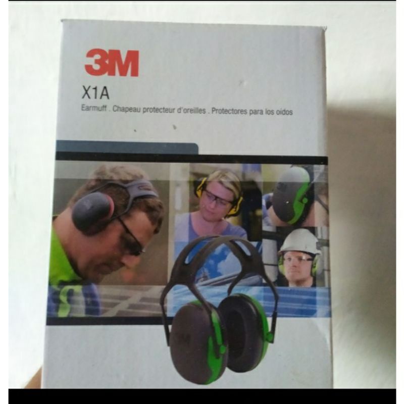 3M Peltor X1A over the head Earmuff X1A-tutup ear plug-alat tutup telinga