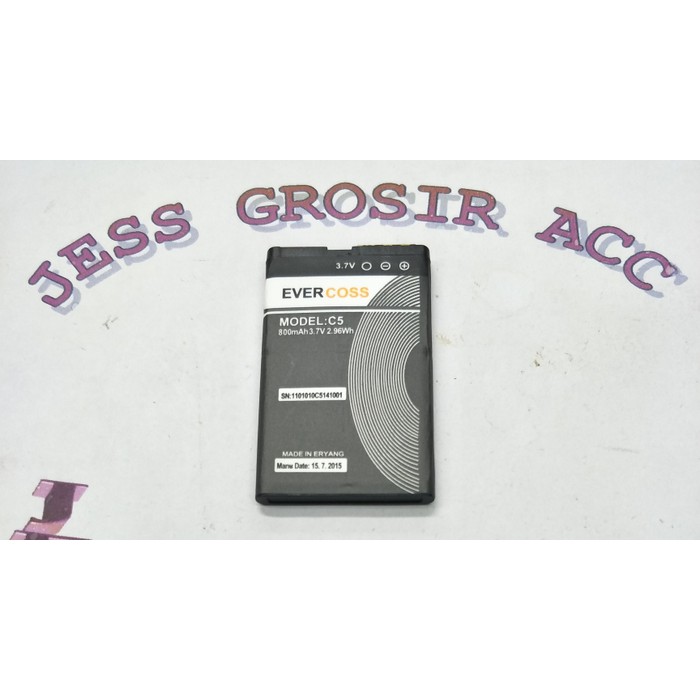 Baterai Battery Batere Original Evercross Evercoss Cross C5 , C-5