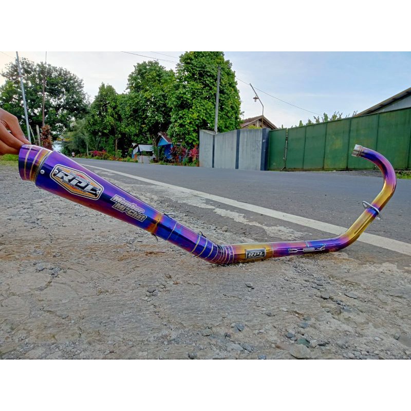 Knalpot RPL Banding engker engker VIXION SATRIA FU CBR 150R  VERZA SONIC
