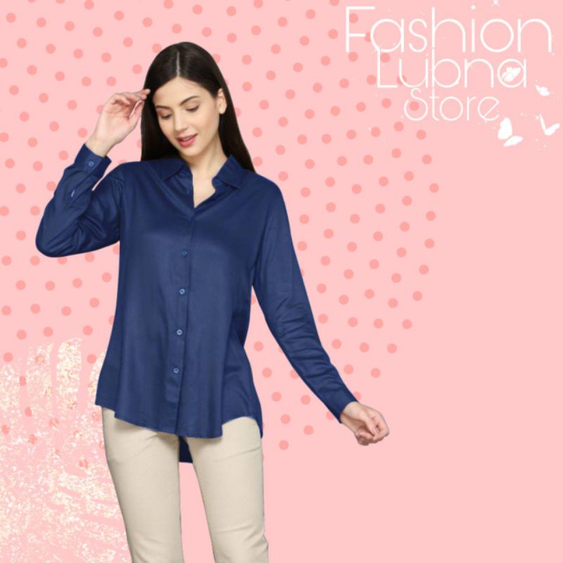 KEMEJA BAJU PAKAIAN BUSANA KERJA WANITA CEWE TREND KEKINIAN 2021