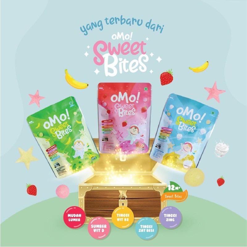 OMO! SWEET BITES - Snack Sehat Bayi 12 Bulan++ Cemilan Bayi