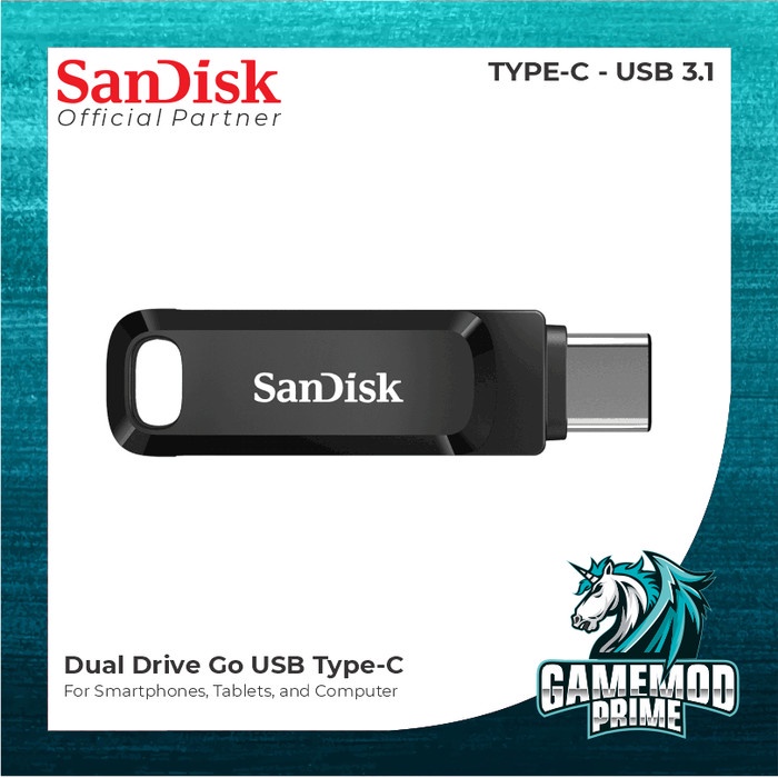 Sandisk OTG USB Type-C USB 3.1 Ultra Dual Drive Go 32 64 128 256 GB