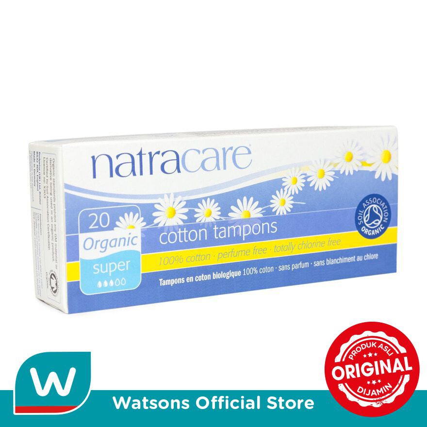 Natracare Tampon Organic Super 20s