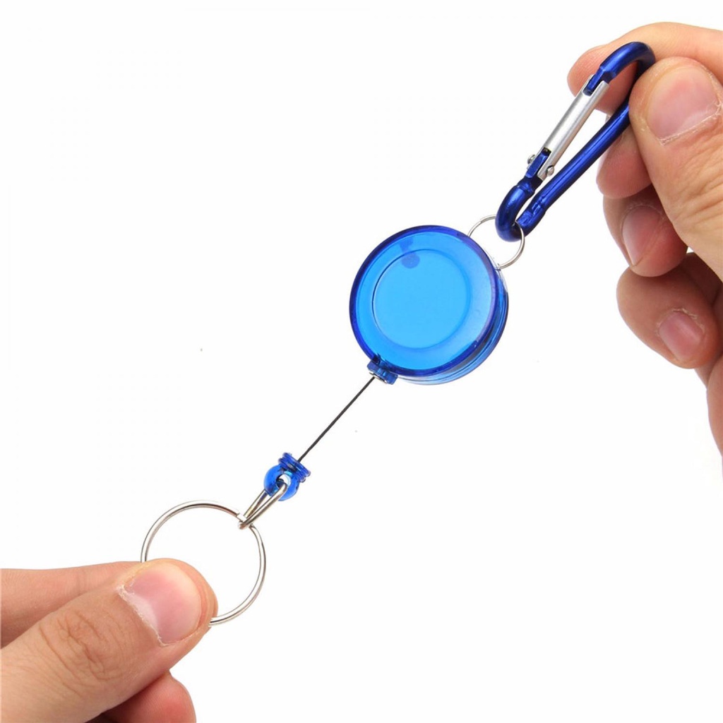 Multifunctional Retractable Carabiner with Key Chain