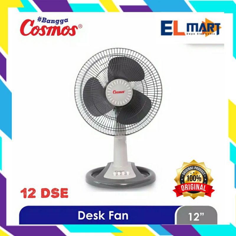 Cosmos Desk Fan 12 inch 12DSE - 12 DSE Kipas Angin Meja 12&quot;