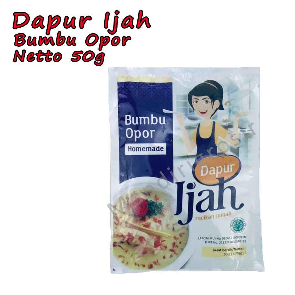 Bumbu Opor *Dapur Ijah * Bumbu * 50g