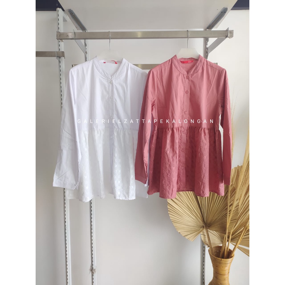 DAUKY FASHION ATASAN TUNIK TERBARU S TUNIC TEXTURED