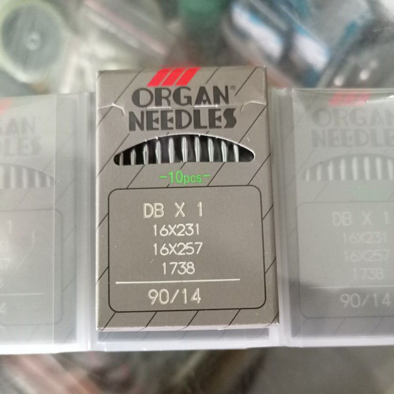 Jarum organ DB x 1 nomor 14 isi 10 jarum