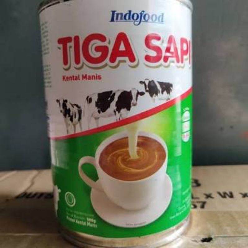 

SUSU KENTAL MANIS CAP TIGA SAPI UKURAN 500 GR