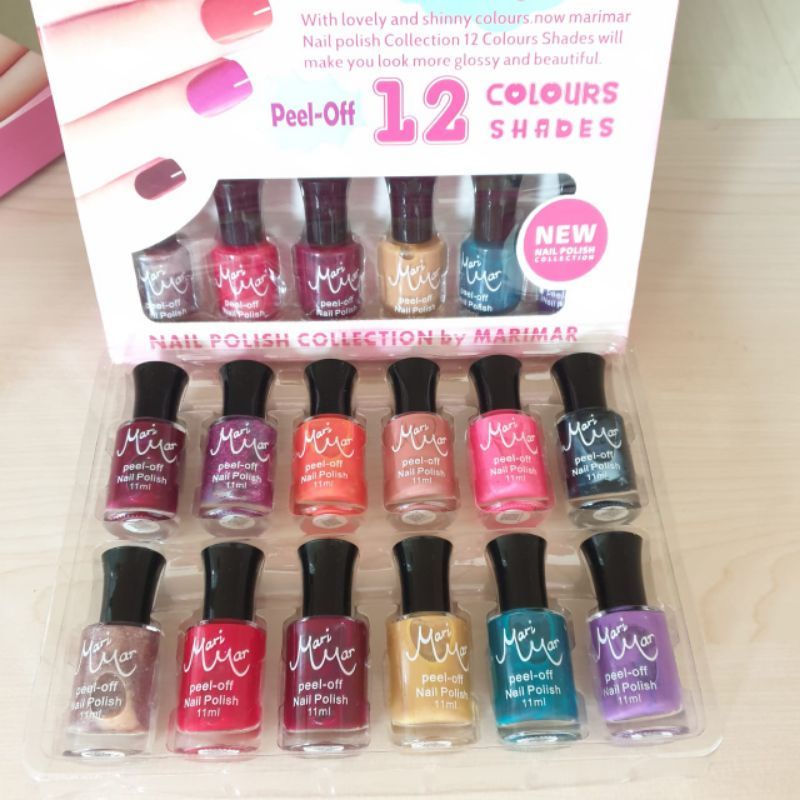 Marimar Nail Polish Peel-Off /Biasa Dikelupas kode: 087/BPOM