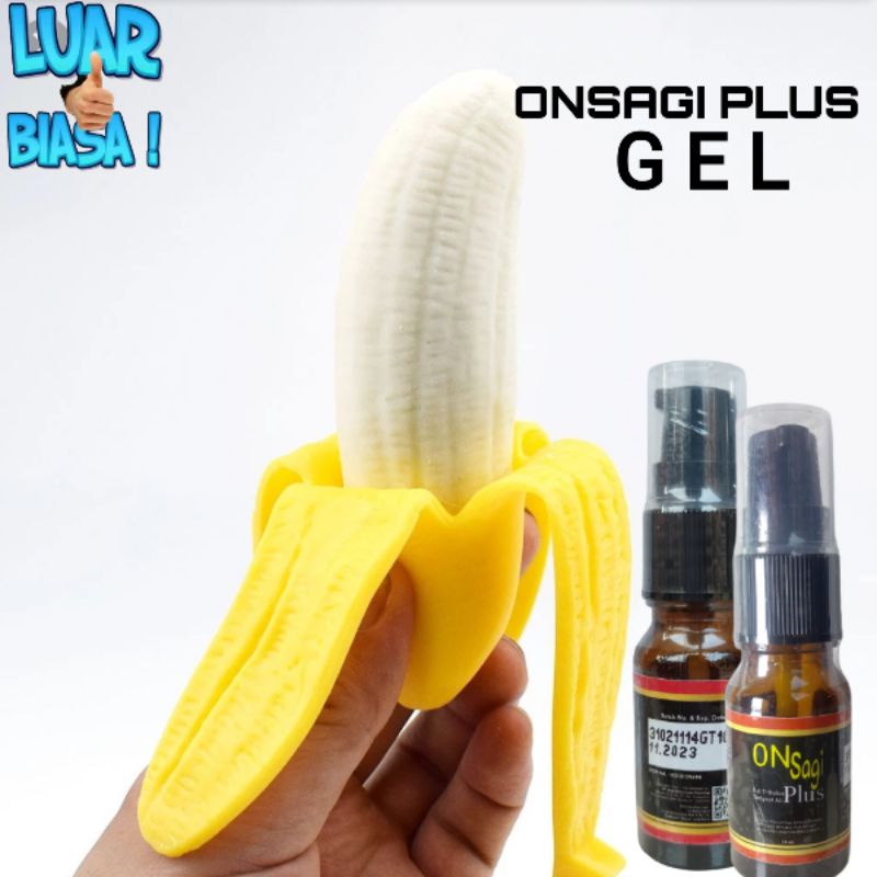 ONSAGI PLUS_ORIGINAL GEL_MEMPERBESAR PISANG_ASLI MANTAP