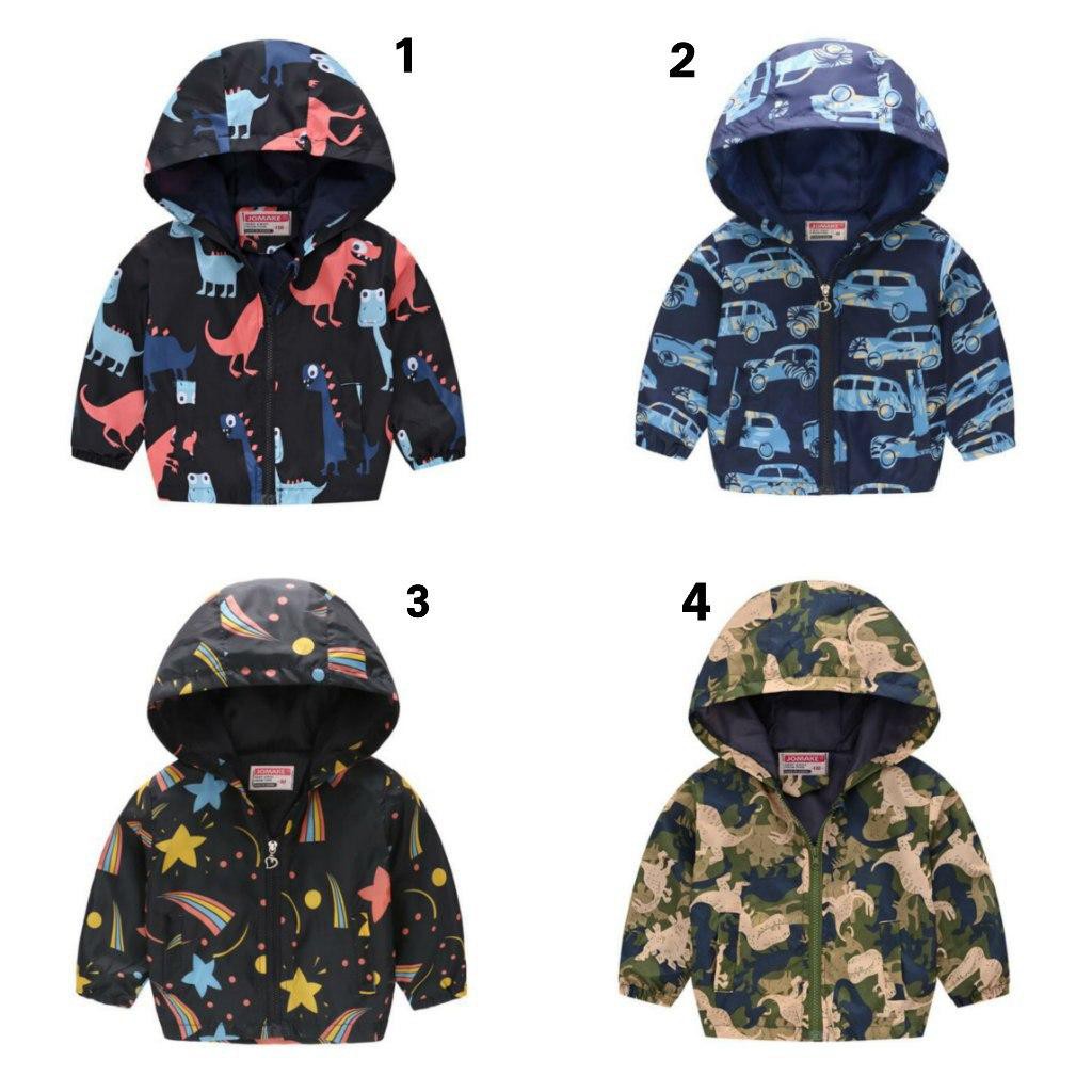 LID9050 No 1-10 Jaket Fashion Bayi/ Balita Parasut Anti Air ada topi/ hoodie