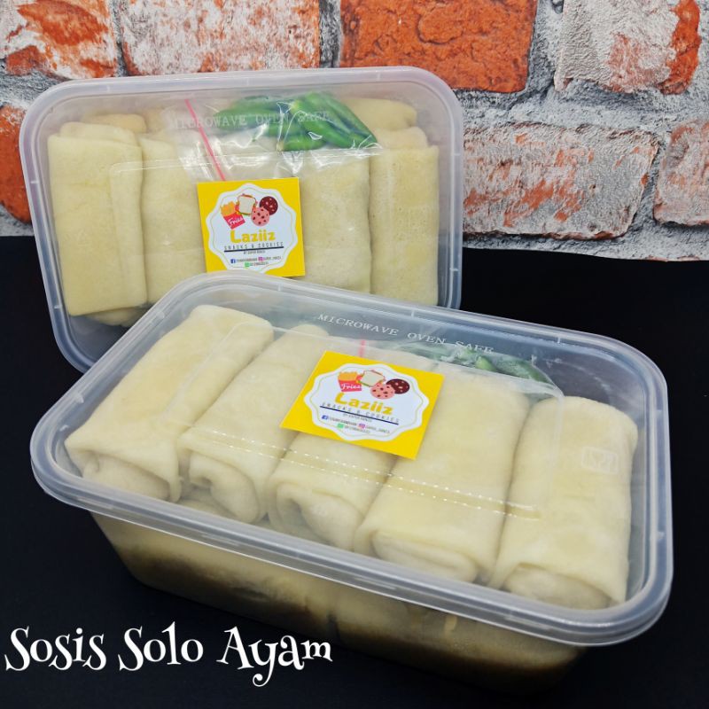 

Sosis Solo Ayam Frozen Siap Goreng 1 pack isi 12pcs