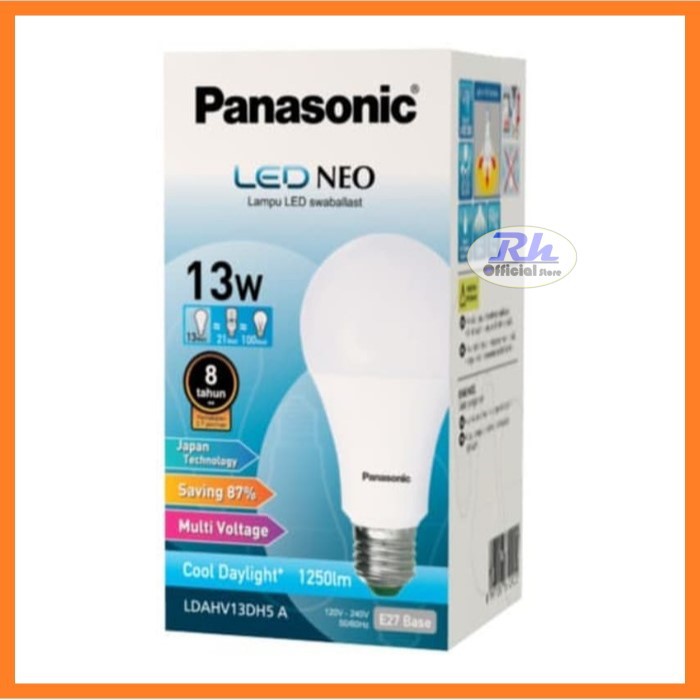 Lampu Led Panasonic 13 Watt