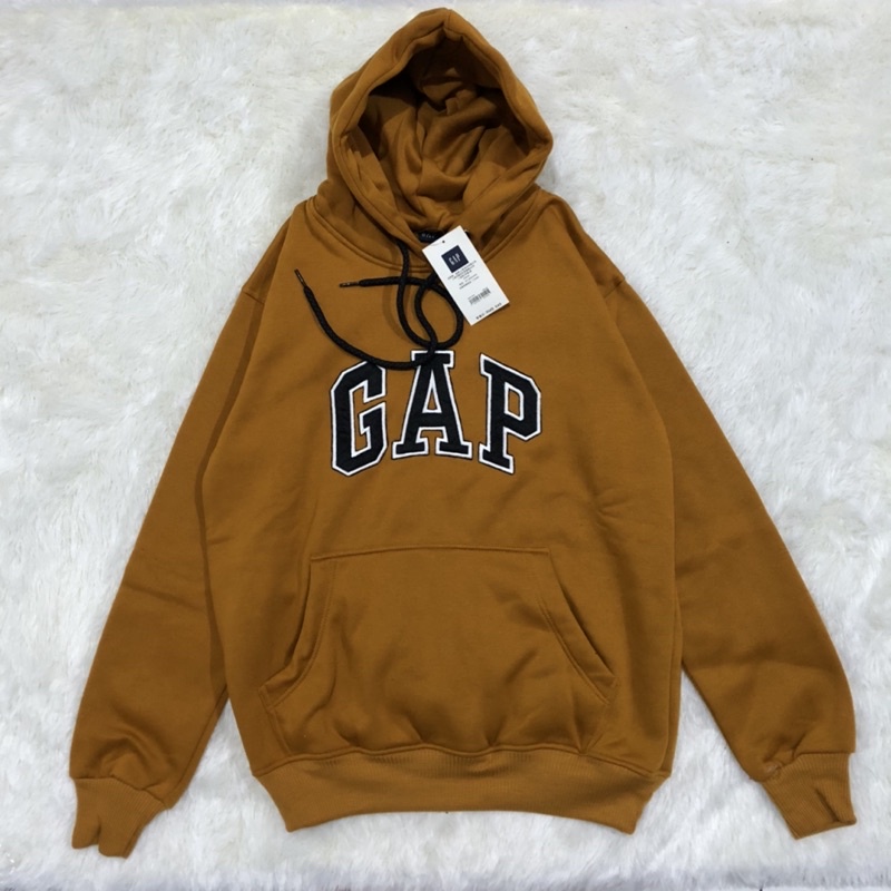 SWEATER HOODIE GAP MUSTARD BORDIR FULLTAG &amp; LEBEL - JACKET STREETWEAR HYPE BEST SELLER