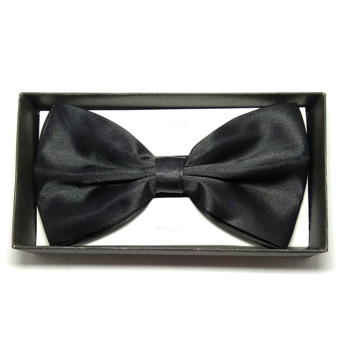 Dasi Kupu Polos Bowtie Pita Kupu2 Wisuda Pengantin Wedding Bridesmaid Tuxedo MC Pernikahan suspender