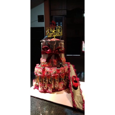 Cake tower snack tingkat 2