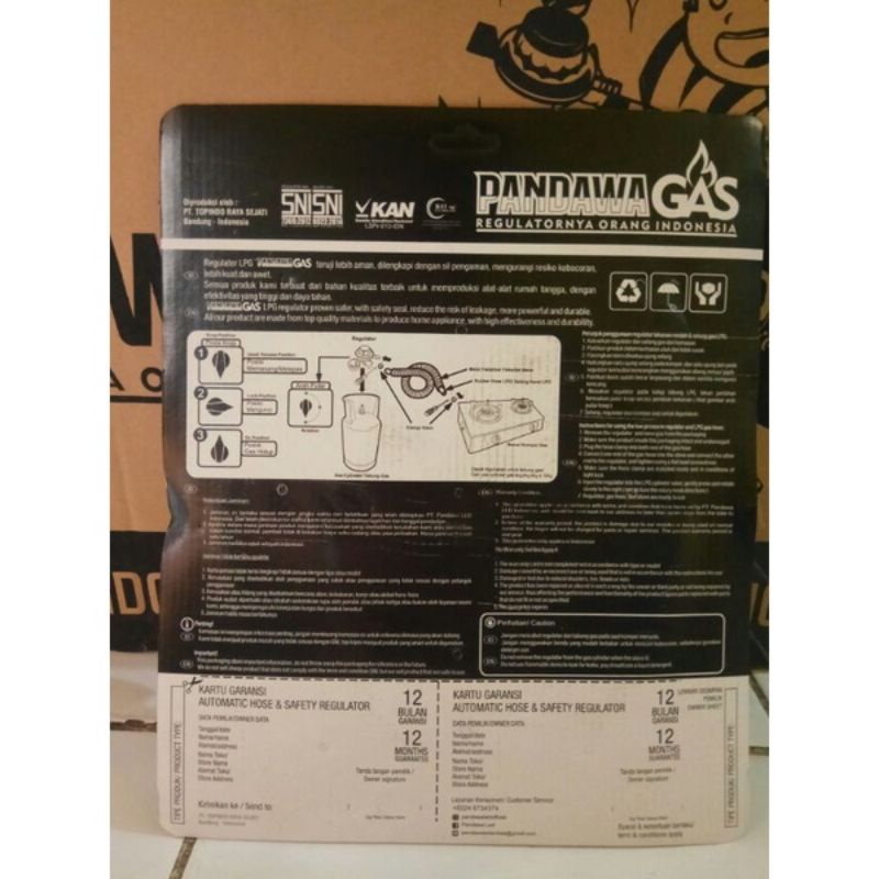 Regulator paket Merk PANDAWA