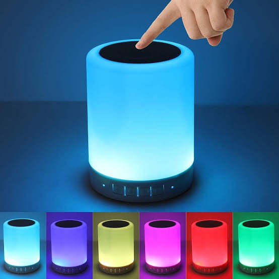 SPEAKER BLUETOOTH CL671 SPEAKER SMART TOUCH LAMP WIRELESS PORTABLE LAMPU PINTAR