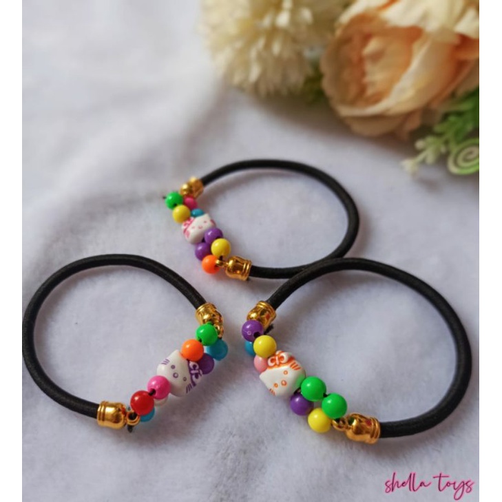 gelang anak helokity/ikat rambut anak helokity harga 1gross