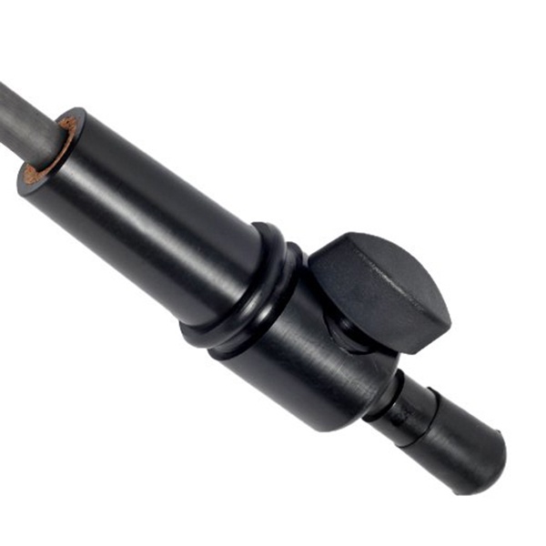 1-pkg Endpin Cello Bahan Serat Karbon Warna Hitam Ukuran 3 / 4 &amp; 4 / 4
