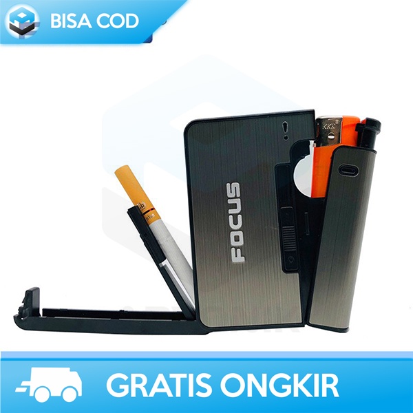 BUNGKUS KOTAK ROKOK PREMIUM DESIGN FIRETRIC JD-YH001 DILENGKAPI KOREK