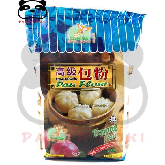 

[[COD]] Tepung Pao Happy Grass 1.3kg / Tepung Bakpao / Pau Flour DISKON Kode 472