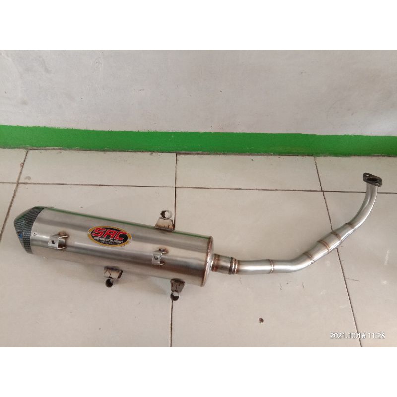 kenalpot STD racing COPY AHM NMAX NEW dan NMAX OLD full setenlis leher power bom end cup carbon