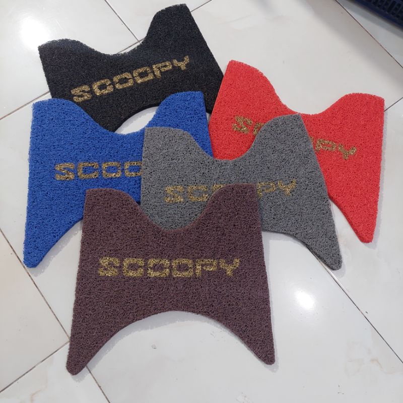 Karpet Motor Scoopy 2013 sd 2022 Karpet Scoopy Pijakan Scoopy Keset Kaki Scoopy