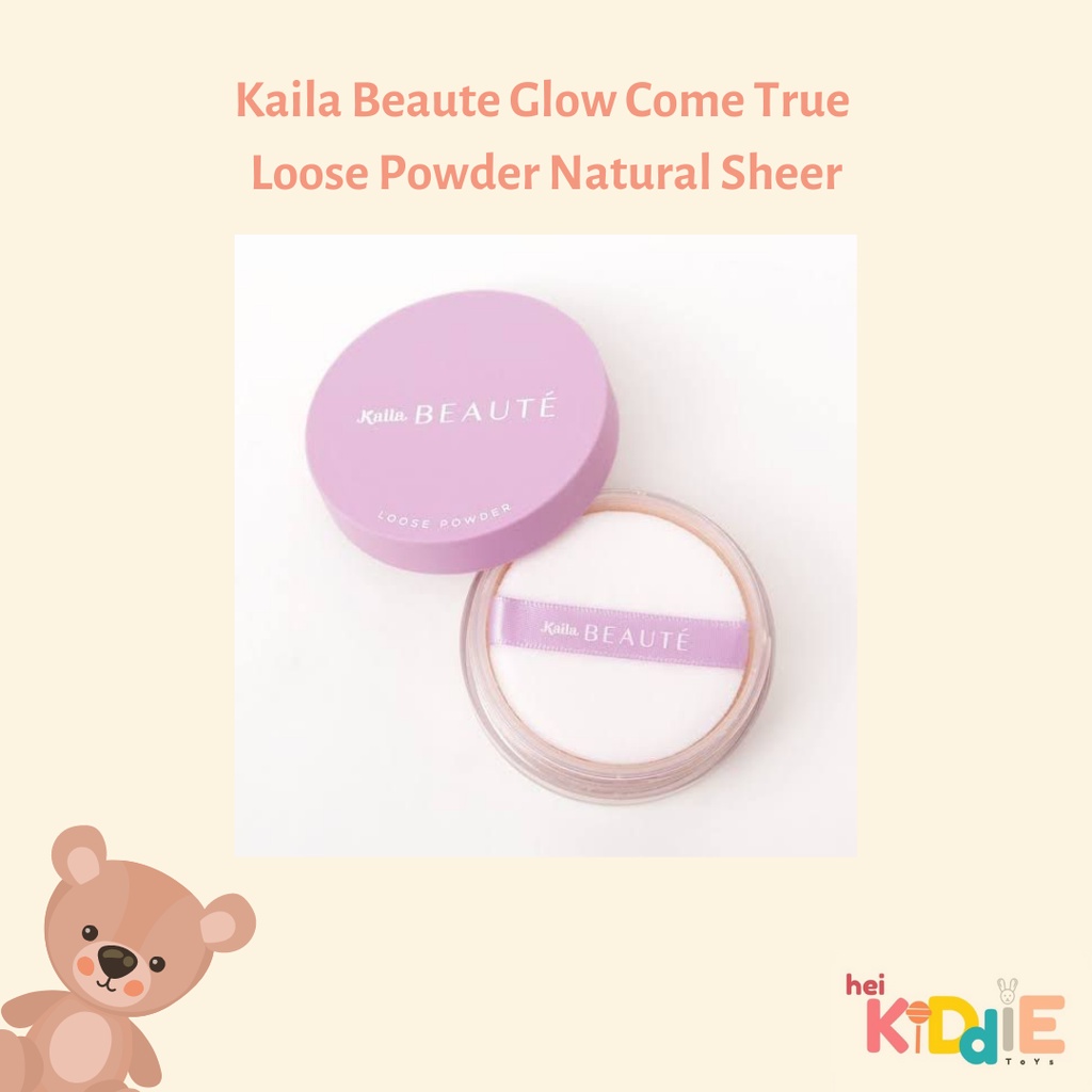 Kaila Beaute Glow Come True Loose Powder Natural Sheer