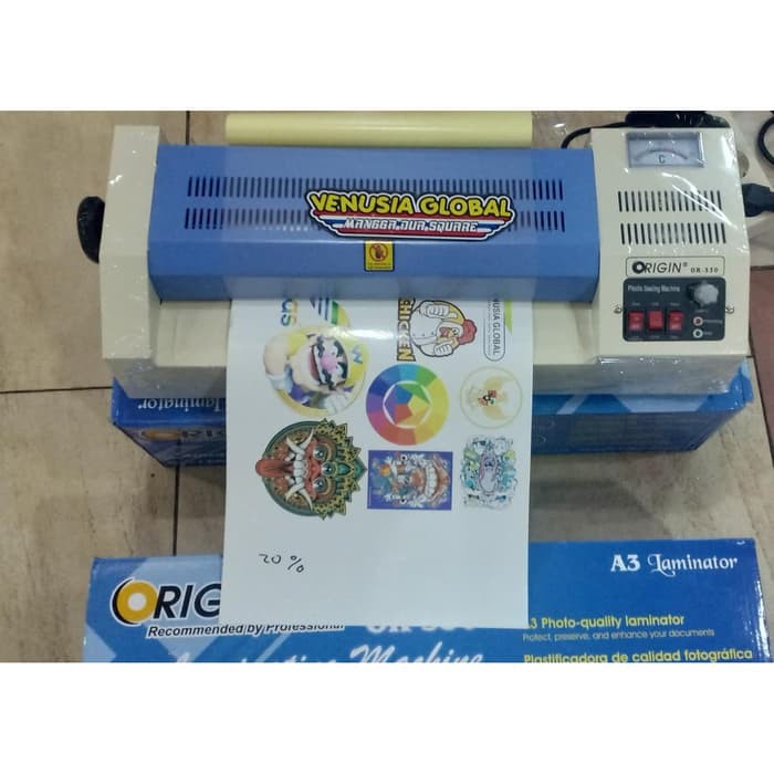

promo kualitas Mesin Laminasi Laminating A3+ Hot & Cold Laminatot murah keren terbatas